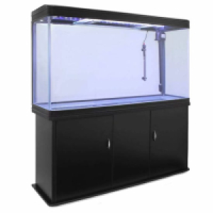 Monster Shop Aquarium Fish Tank and Cabinet - Black &pound;526.99