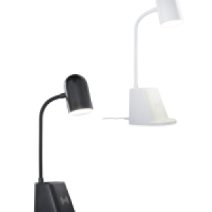 Aldi  Round Wireless Charging Desk Lamp