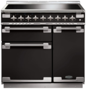Rangemaster Elise 90cm Induction Range Cooker - Black