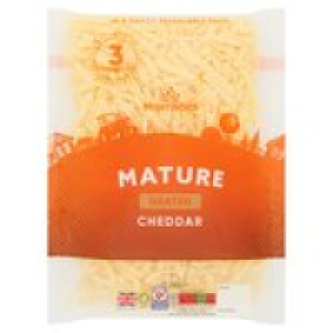 Morrisons Grated Mature White Cheddar