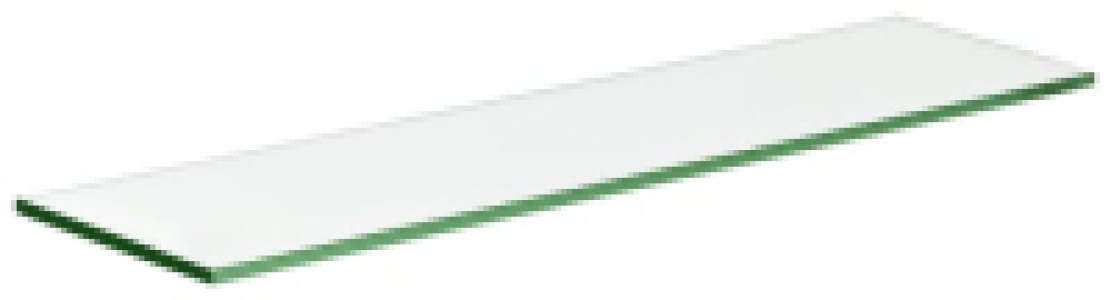 Wickes Glass Shelf - 8 x 150 x 800mm