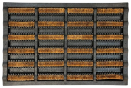 Rubber Coir Scraper Doormat - 40 x 60cm