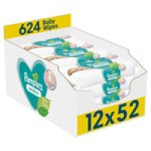 Morrisons  Pampers Sensitive Baby Wipes