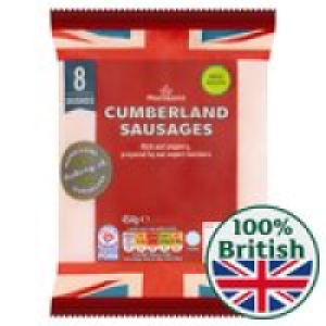 Morrisons Butchers Style Thick Cumberland Sausages