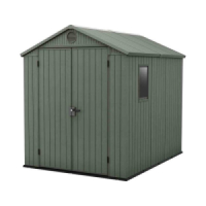 Keter Darwin 6x8 Shed - Green / Grey &pound;663.99