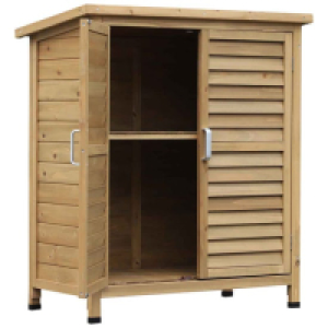 Outsunny Wooden Garden Storage Unit £94.99