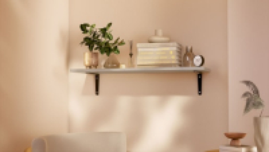 Wickes MFC Grey Clubhouse Oak Shelf - 18 x 305 x 900mm