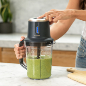 Salter Cordless Grey and Gold Jug Blender