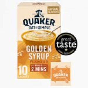 Quaker Oat So Simple Golden Syrup Porridge Sachets