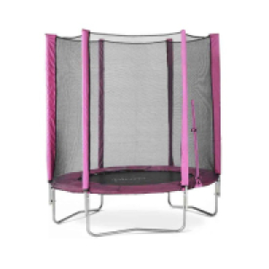 Plum 6ft Junior Trampoline and Enclosure - Pink £93.99