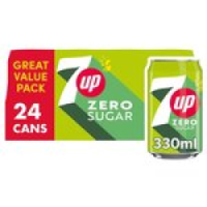 7UP Zero Sugar Lemon & Lime Cans