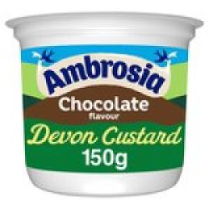 Ambrosia Chocolate Flavour Devon Custard Pot