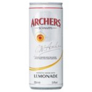 Archers Schnapps with Lemonade