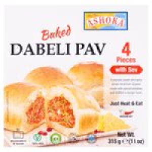 Morrisons  Ashoka Baked Dabeli Pav With Sev