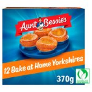 Aunt Bessies 12 Bake at Home Yorkshire Puddings