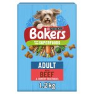 Bakers Dry Dog Food Beef & Veg