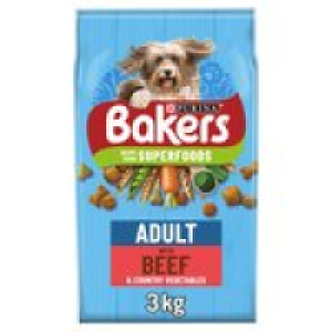 Bakers Dry Dog Food Beef & Veg £7.80
