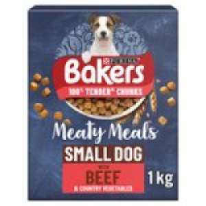 Bakers Meaty Meals Small Dog Beef Dry Dog Food