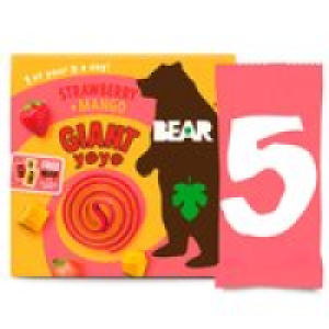 Morrisons  Bear Fruit Giant Strawberry & Mango Multipack