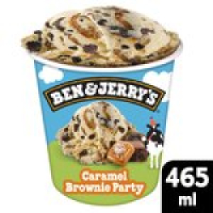 Morrisons  Ben & Jerrys Caramel Brownie Party Ice Cream