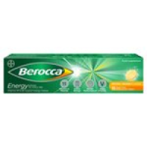 Berocca Energy Food Supplement Orange Effervescent Tablets