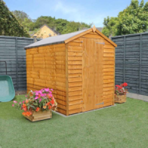 Mercia Overlap Apex Windowless Value Shed - 7 x 5ft £319.99