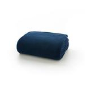 Ocado  Deyongs Snuggle Touch Throw Navy