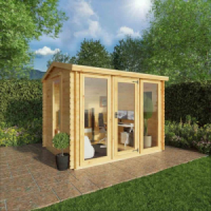 Mercia 19mm Kielder Log Cabin - 3m x 2.5m