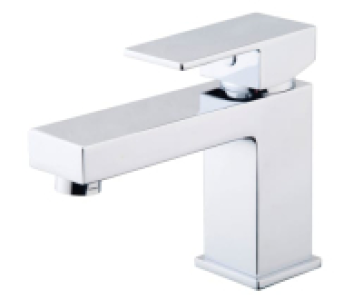 Wickes Kubic Chrome Basin Mixer Tap