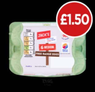 Jacks Eggs &pound;1.50