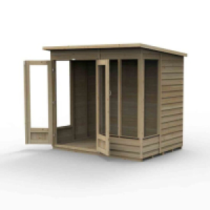 RobertDyas  Forest Garden 4Life Pent Summerhouse 7X5 2 Door 4 Window