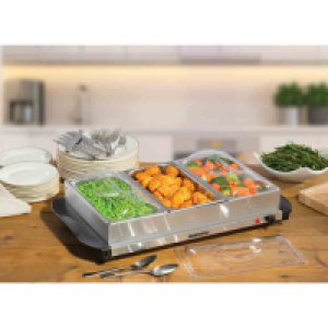 Daewoo Electric Buffet Server Small 3 X 1.5L £24.99