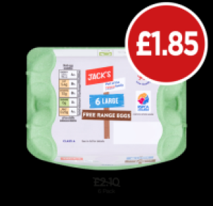 Jacks Large Eggs &pound;2.19