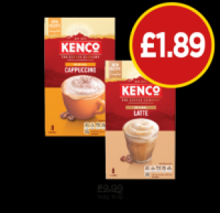 Kenco Cappuccino, Latte