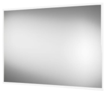 Brisbane Colour Changing Matt Black LED Mirror - 800 x 600mm