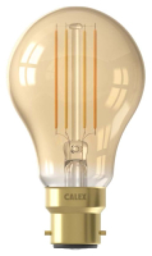 Wickes  Calex Smart Gold Filament B22 7W Dimmable Light Bulb