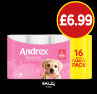 Andrex Family Soft £6.99