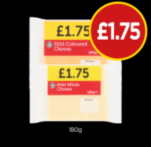 Mild Coloured Cheese, Mild White Cheese