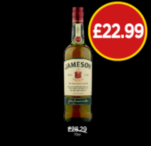 Jameson Whiskey £22.99