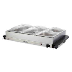 Swan 4 Tray Buffet Server Silver