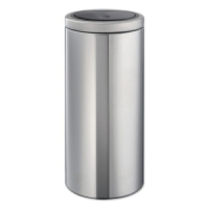 Brabantia Touch Bin 30L Flat Lid - Matt Steel