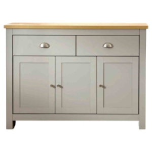 GFW Lancaster Large Sideboard - Grey