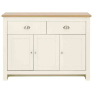 GFW Lancaster Large Sideboard - Cream