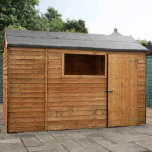 Mercia Overlap Reverse Apex Value Shed - 10 x 6ft