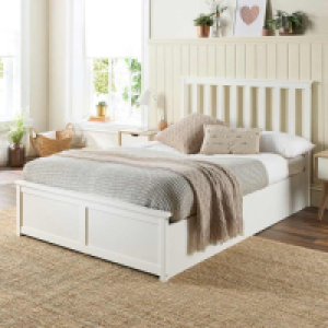 Aspire Furniture Wooden Ottoman Bed - Single