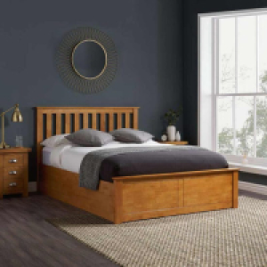Birlea Phoenix King Ottoman Bed - Brown