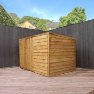 Mercia Overlap Pent Bike Store - 4 x 6ft