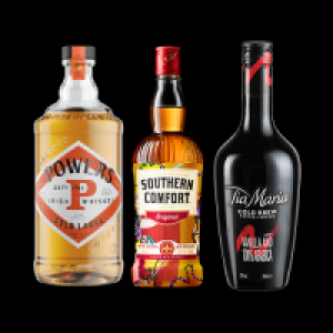 Tia Maria, Southern Comfort & Powers