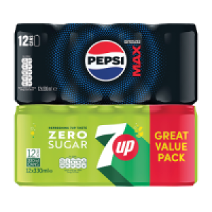 Pepsi Max & 7Up Zero