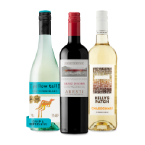 Yellow Tail, Aresti Estate Selection & Kelly’s Patch